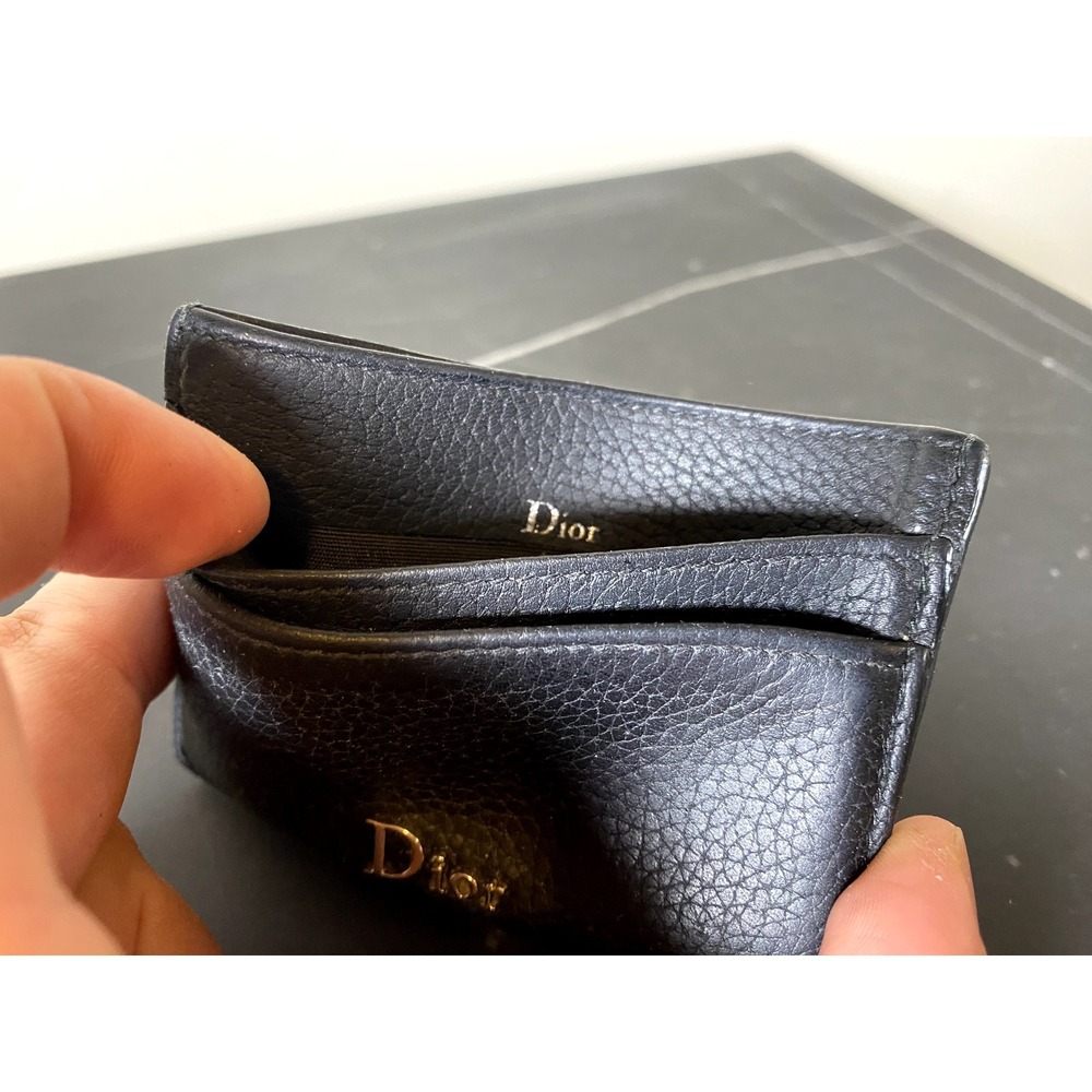 Christian Dior Compact Card Holder Black - Picture 4 of 5